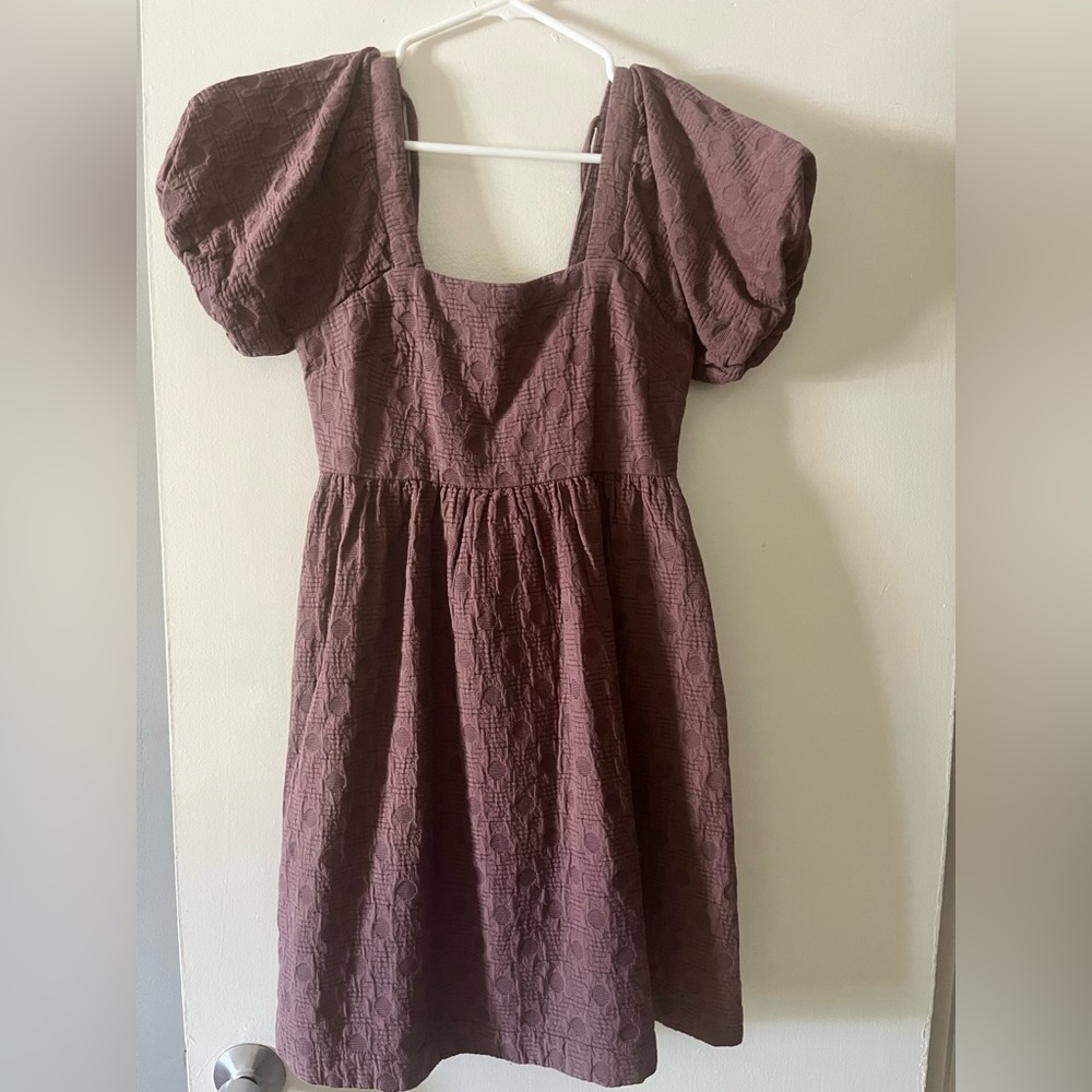 Madewell squareneck mini dress